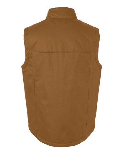Harriton Unisex ClimaBloc® Station Vest M723 #color_Duck Brown
