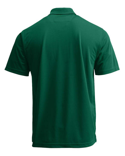 Paragon Men's Saratoga Performance Mini Mesh Polo 100 #color_Hunter Green