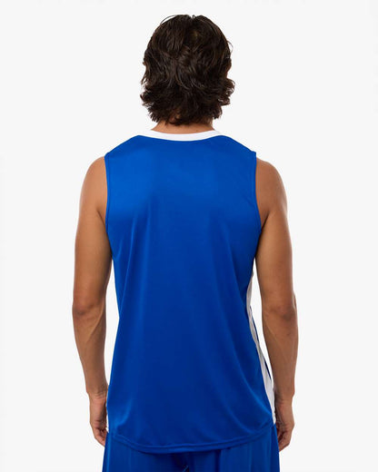 Augusta Sportswear Men's Match-Up Basketball Jersey 6886 #colormdl_Royal/ White