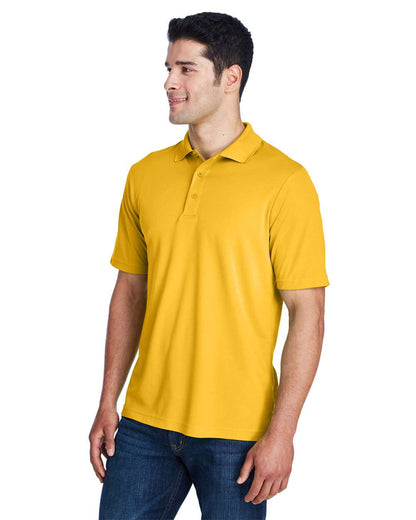 CORE365 Men's Origin Performance Piqué Polo 88181 #colormdl_Campus Gold