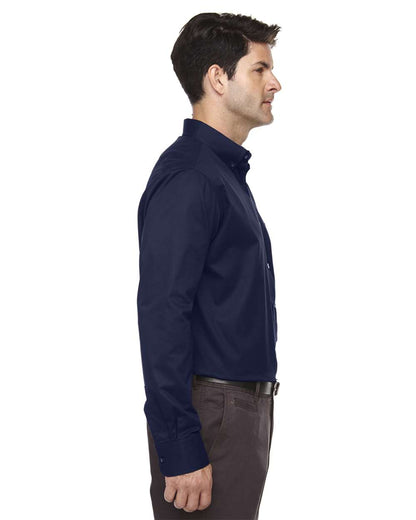 CORE365 Men's Tall Operate Twill Dress Shirt 88193T #colormdl_Classic Navy