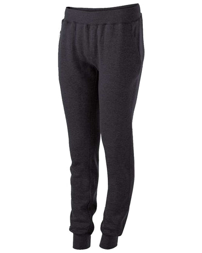 Holloway Women's Fleece Joggers 229748 #color_Carbon Heather