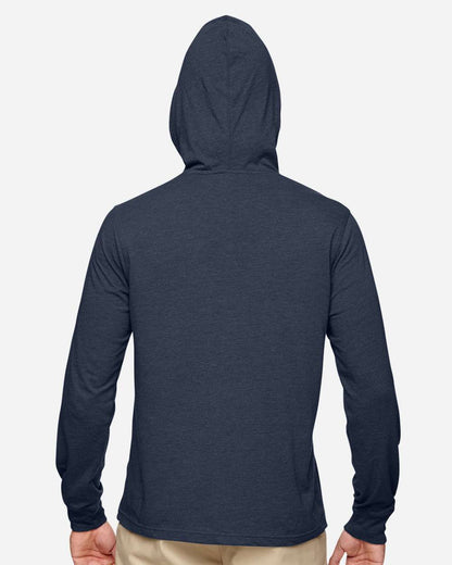 econscious Unisex Eco Jersey Pullover Hooded Long Sleeve T-Shirt EC1085 #colormdl_Water