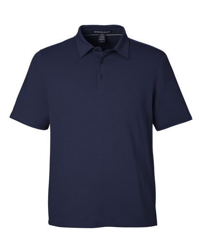 Devon & Jones Men's Raleigh Stretch Polo DG120 #color_Navy