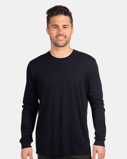 Next Level CVC Long Sleeve T-Shirt 6211 #colormdl_Black