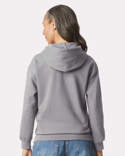 Gildan Softstyle® Midweight Hooded Sweatshirt SF500 #colormdl_Cement