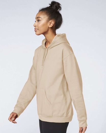 Gildan Unisex Softstyle® Midweight Hooded Sweatshirt SF500 #colormdl_Sand
