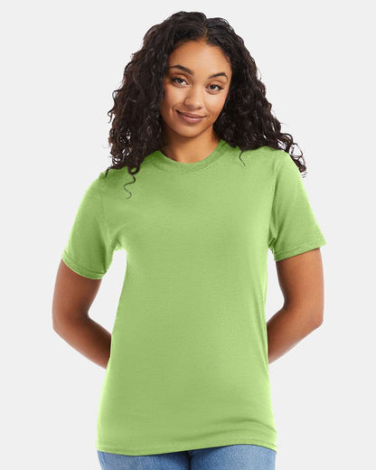 Hanes Unisex Beefy-T® T-Shirt 5180 #colormdl_Lime