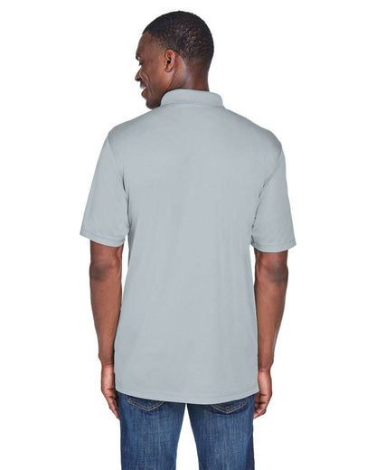 UltraClub Men's Cool & Dry Sport Performance Interlock Polo 8425 #colormdl_Grey