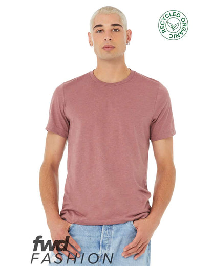 BELLA + CANVAS FWD Fashion Jersey Recycled Organic Tee 3001RCY #colormdl_Heather Mauve