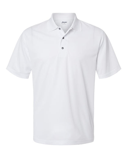 Paragon Men's Saratoga Performance Mini Mesh Polo 100 #color_White