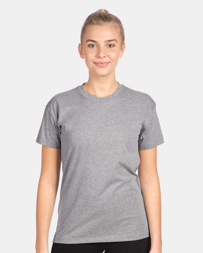 Next Level Women's Cotton Relaxed T-Shirt 3910 #colormdl_Heather Grey