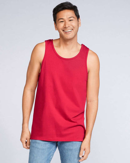 Gildan Unisex Softstyle® Tank Top 64200 #colormdl_Red