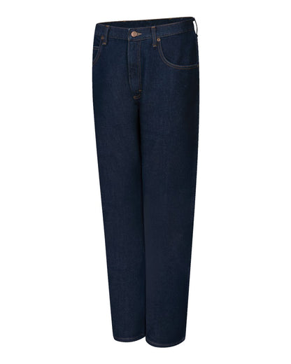 Red Kap Men's Dura-Kap Flex Work Jeans PD90 #color_Prewashed Indigo - 25I
