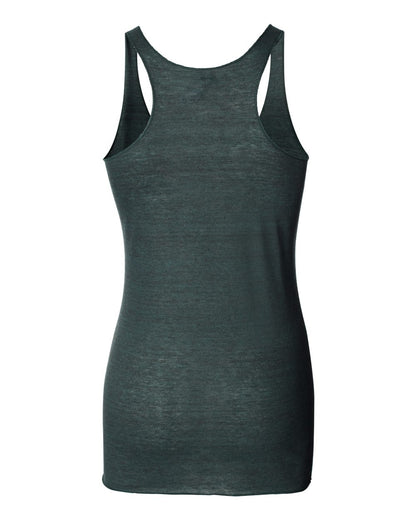 BELLA + CANVAS Women's Triblend Racerback Tank 8430 #color_Emerald Triblend