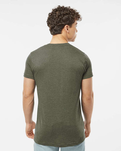 Tultex Men's Fine Jersey T-Shirt 202 #colormdl_Heather Military Green
