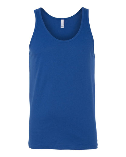 BELLA + CANVAS Jersey Tank 3480 #color_True Royal