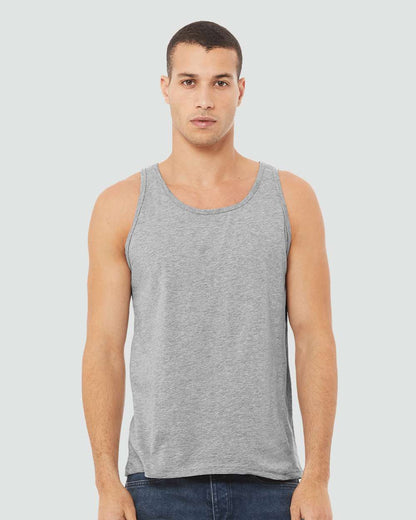 BELLA + CANVAS Heather CVC Tank 3480CVC #colormdl_Athletic Heather