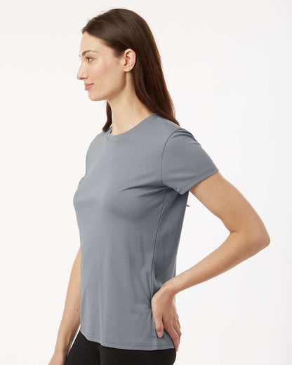 AllPro Women's Pro-Lock Performance T-Shirt 48000L #colormdl_Heather Steel