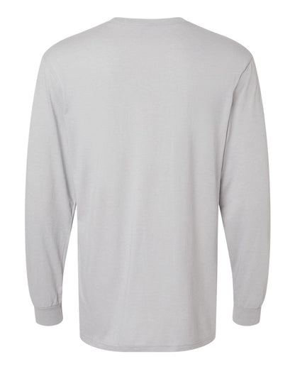 Gildan Softstyle® CVC Long Sleeve T-Shirt 67400 #color_Cement