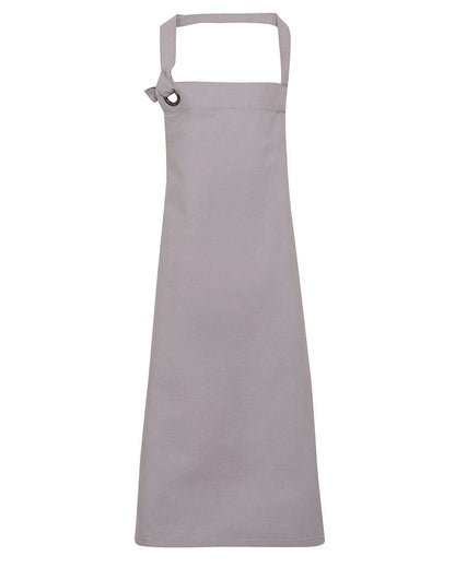 Artisan Collection by Reprime Calibre Heavy Cotton Canvas Bib Apron RP130 #color_Silver