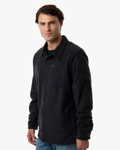 Columbia Men's Steens Mountain™ Solid Shirt Jacket 212371 #colormdl_Black
