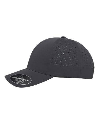 Flexfit Delta® Snapback Perforated Cap 180AP #color_Dark Grey