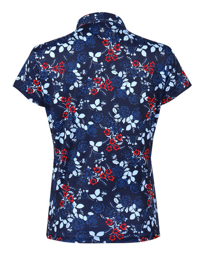 Swannies Women's Darci Polo SW7500L #color_Midnight Navy