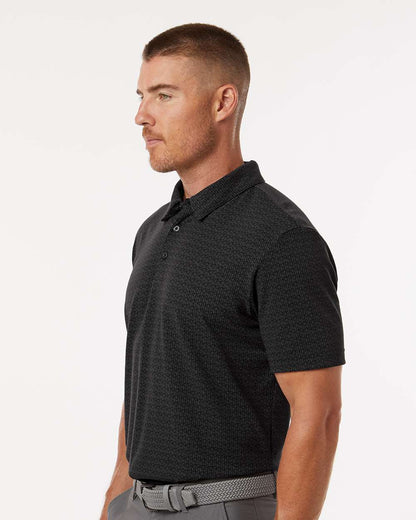 Adidas Men's Blended Printed Polo A702 #colormdl_Black