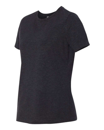 BELLA + CANVAS Women’s Relaxed Fit Triblend Tee 6413 #color_Charcoal Black Triblend