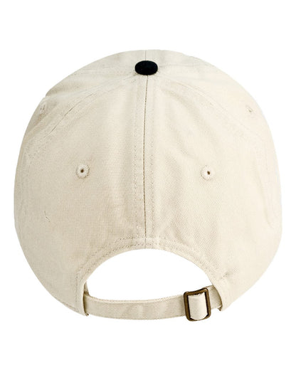 econscious Eco Baseball Cap EC7000 #color_Oyster/ Black