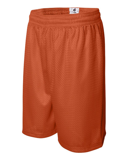 Badger Pro Mesh 9" Shorts 7209 #color_Burnt Orange