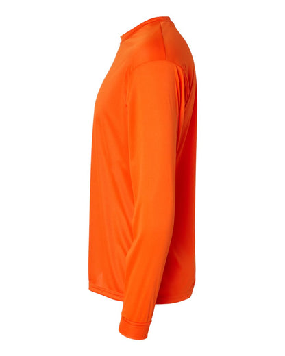 C2 Sport Performance Long Sleeve T-Shirt 5104 #color_Burnt Orange