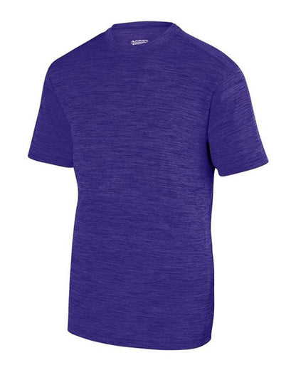 Augusta Sportswear Shadow Tonal Heather Training T-Shirt 2900 #color_Purple