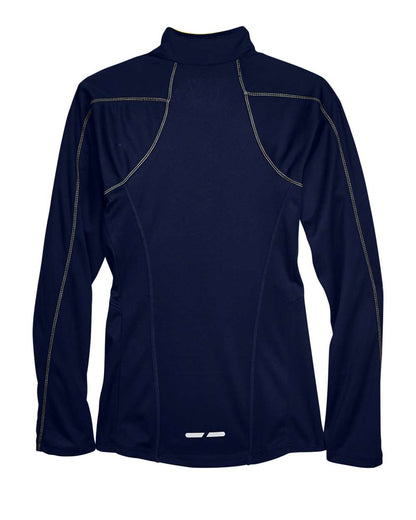 North End Women's Radar Performance Quarter-Zip Pullover 78187 #color_Classic Navy