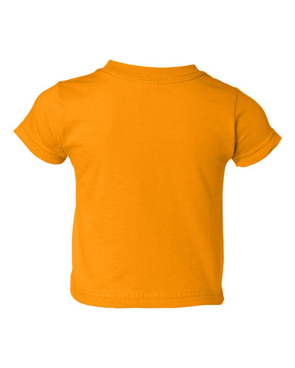 Rabbit Skins Toddler Cotton Jersey Tee 3301T #color_Gold