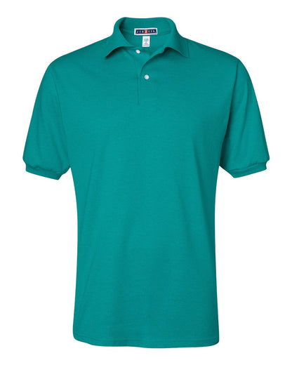 JERZEES Men's SpotShield® 50/50 Polo 437MSR #color_Jade