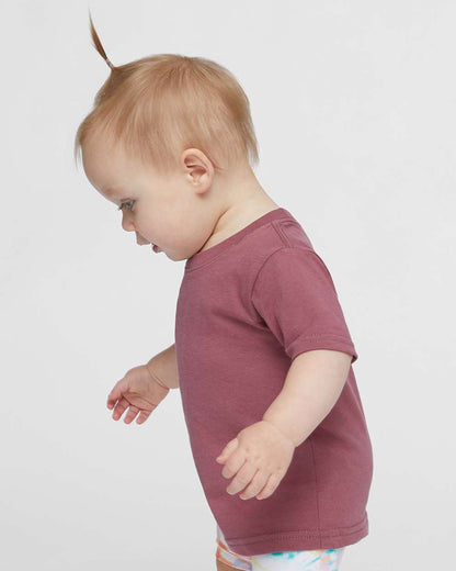 Rabbit Skins Infant Fine Jersey Tee 3322 #colormdl_Rouge