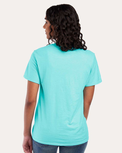 JERZEES Premium Blend Ring-Spun T-Shirt 560MR #colormdl_Scuba Blue