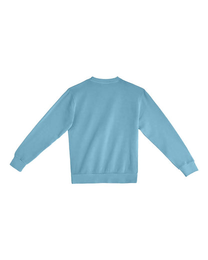 Lane Seven Unisex Urban Crewneck Sweatshirt LS16004 #color_Pigment Pebble Blue