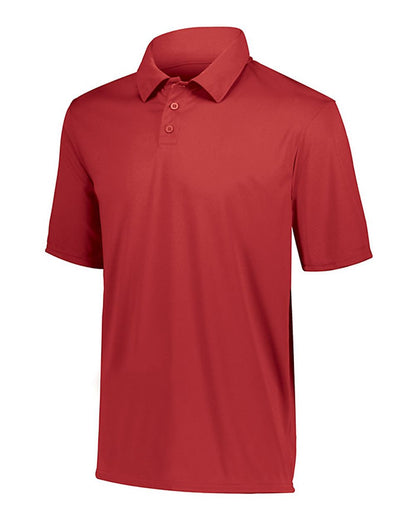 Augusta Sportswear Youth Vital Polo 5018 #color_Red