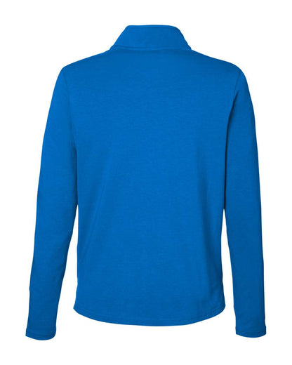 Devon & Jones Women's Raleigh Stretch Quarter-Zip Pullover DG425W #color_French Blue
