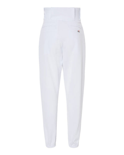 Alleson Athletic Youth Baseball Pants 605PY #color_White