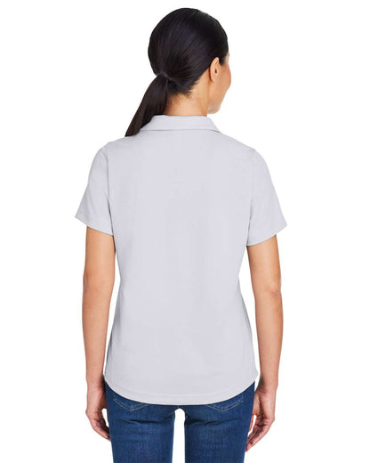 CORE365 Women's Market Snag Protect Mesh Polo CE104W #colormdl_Platinum