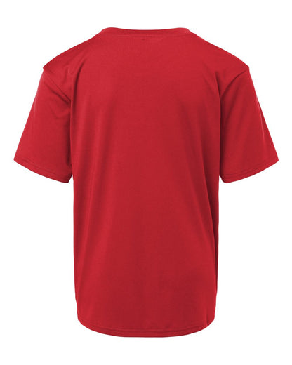 AllPro Youth Pro-Lock Performance T-Shirt 48000Y #color_Red