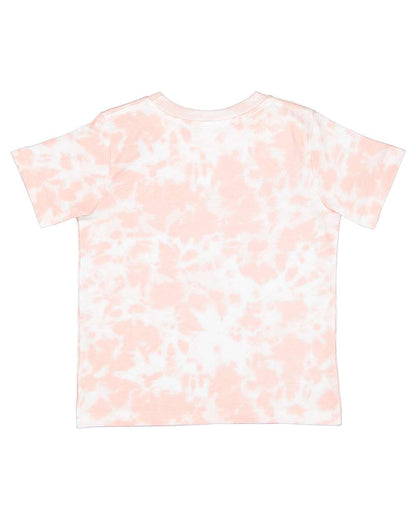 Rabbit Skins Toddler Fine Jersey Tee - Extended Colors 3321EX #color_Rose Tie Dye