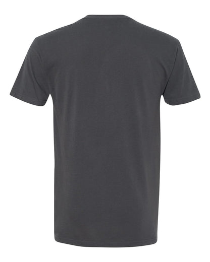 Next Level Sueded V-Neck T-Shirt 6440 #color_Heavy Metal