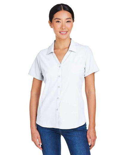 CORE365 Women's Ultra UVP® Marina Shirt CE510W #colormdl_White