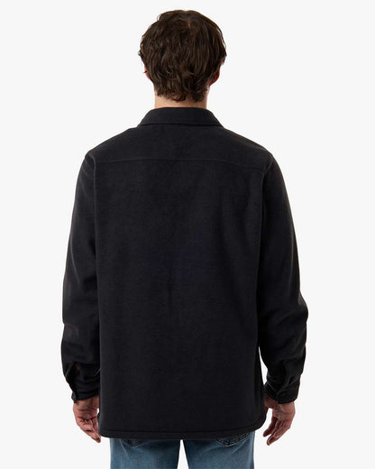 Columbia Men's Steens Mountain™ Solid Shirt Jacket 212371 #colormdl_Black