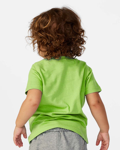 Rabbit Skins Toddler Fine Jersey Tee 3321 #colormdl_Key Lime